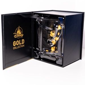 Mickey Mouse Limited Edition 90th Anniversary Gold Collection Ornament NIB